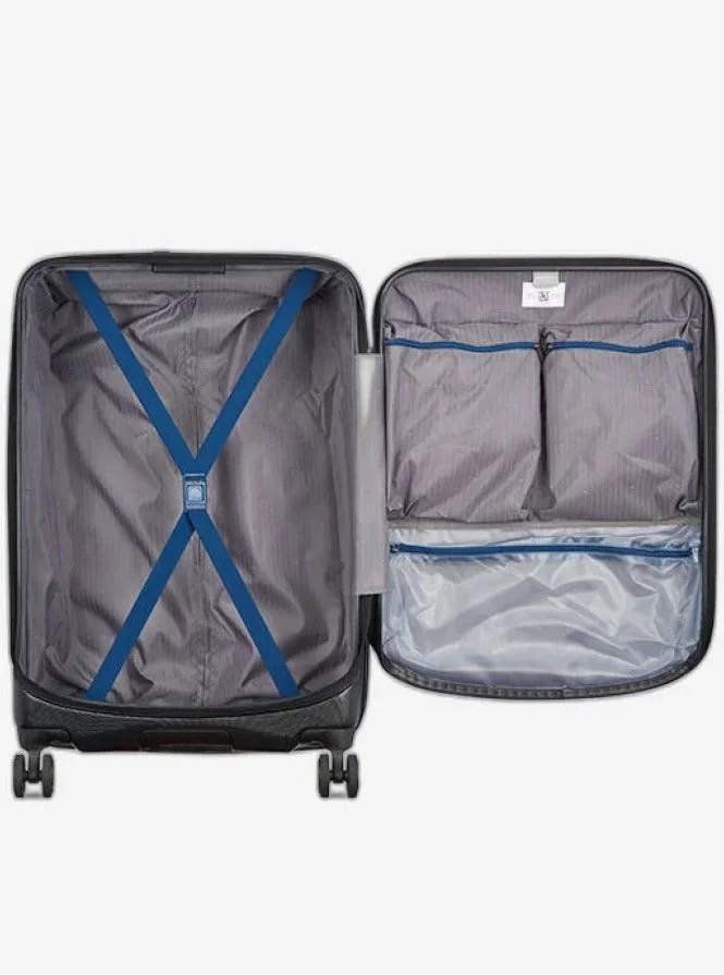 DELSEY Paris  Cruise 70 Cm Hardcase 4 Double Wheel Check-In Luggage Trolley Case - Black  | Best Price UAE